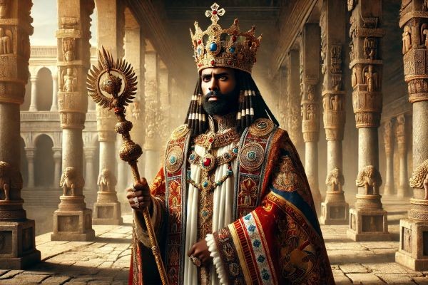 Emperor Za Dengel of Ethiopia