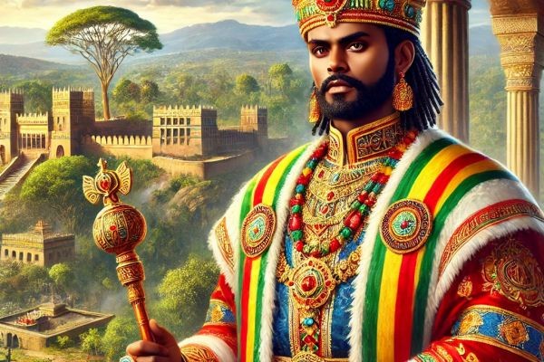 Emperor Hezba Asgad of Ethiopia